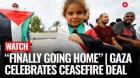 Tears, Cheers & Hope: Israelis, Palestinians Celebrate Trump-Brokered Gaza Ceasefire Deal