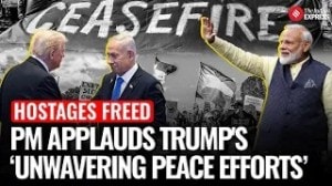Gaza Ceasefire: PM Modi Hails Hostage Release, Lauds Trump’s ‘Unwavering Peace Efforts’