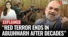 Amit Shah Declares Chhattisgarh’s Abujhmarh Naxal-Free After 170 Maoists Surrender
