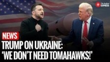 Trump: Hopes Ukraine War Ends Without Using Tomahawks, Emphasizes Saving Lives