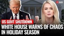 Trump, Republicans Warn Of Holiday Travel Chaos Amid US Govt Shutdown | White House Blames Democrats