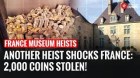 After $102 Million Louvre Heist, Another French Museum Robbed — 2,000 Gold and Silver Coins Stolen