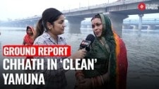 Ground Report: How People Celebrated Chhath In ‘Clean’ Yamuna Water