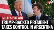 Javier Milei Triumphs in Argentine Midterm Elections, Strengthens Grip on Power Backed by Trump