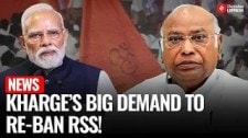 Mallikarjun Kharge Slams Modi Govt for Lifting RSS Ban | Congress Demands Reinstating Ban