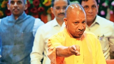 Yogi cautions against halal products, Congress, Bihar elections, Yogi Adityanath, Lucknow news, Uttar pradesh news, Indian express, Current affairs