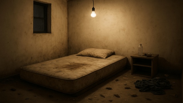 Residents report dire conditions including dirty mattresses, cockroaches and dim lighting