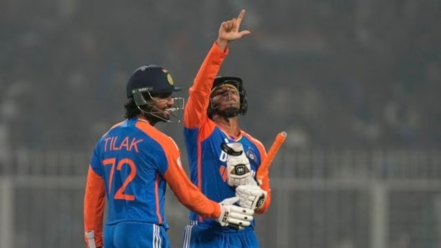 Indian opener Abhishek Sharma in action. (FILE photo)