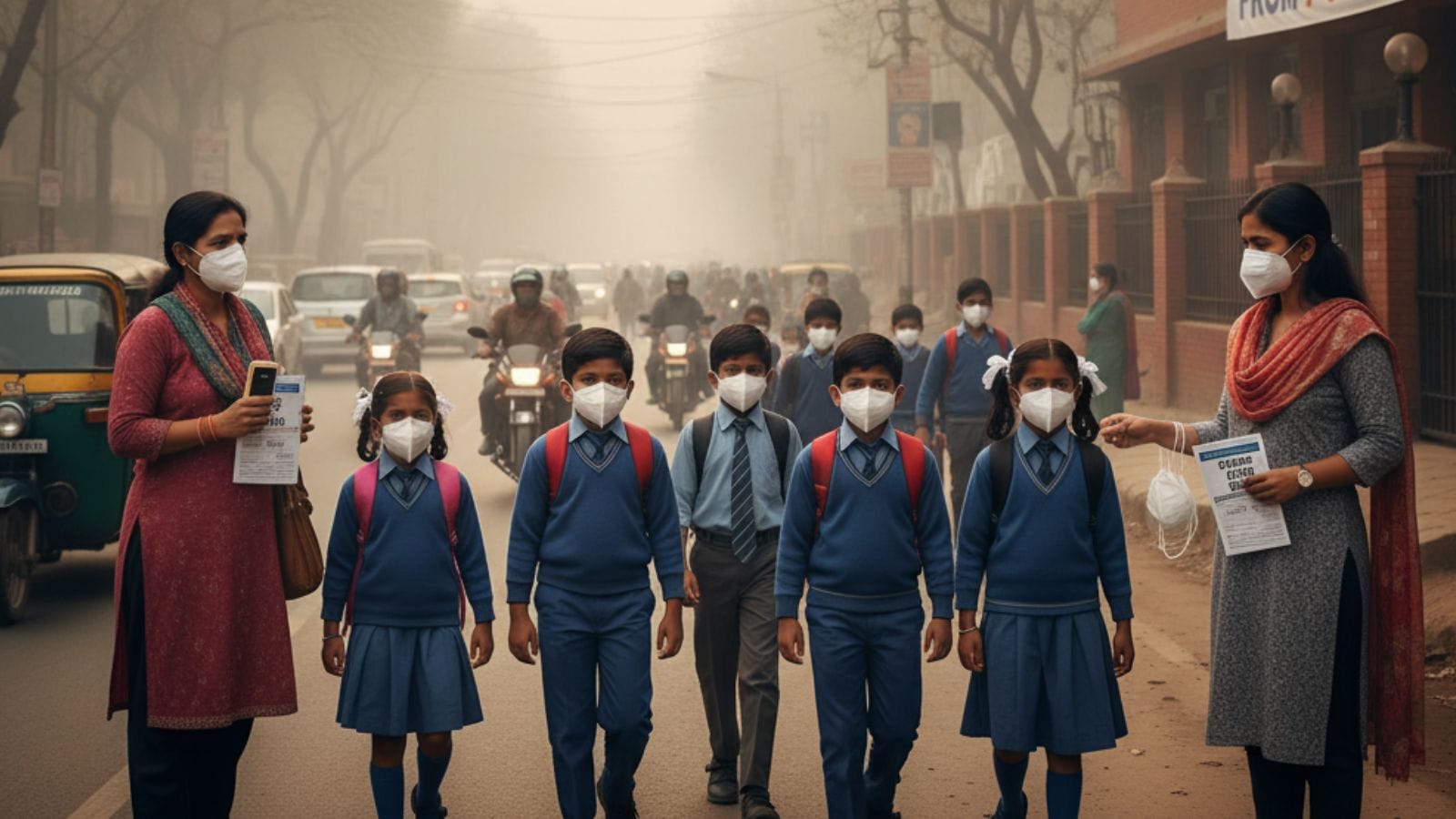 Delhi AQI: How can I protect my child from air pollution? A principal’s suggestion to students, parents