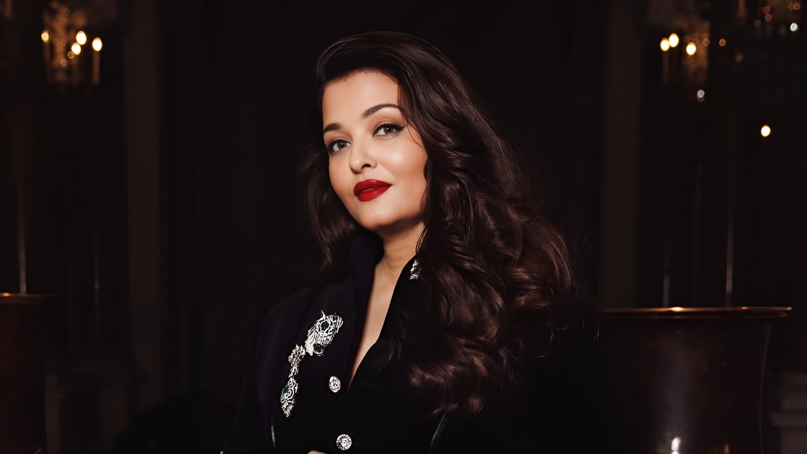 Aishwarya Rai Bachchan walks the Paris Fashion Week ramp in diamond-embellished coat-style sherwani