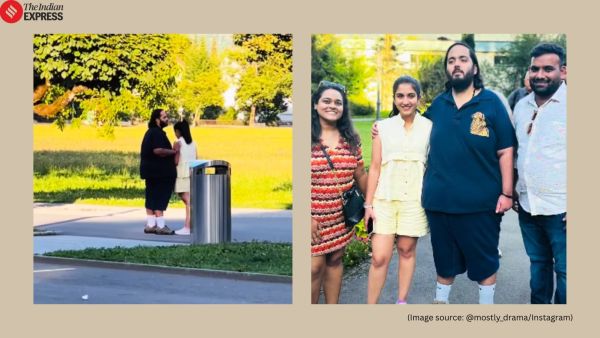 Content creator meets Anant Ambani and Radhika Merchant in Switzerland