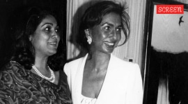 Parmeshwar Godrej and Tina Ambani at an event. (Express Archive)