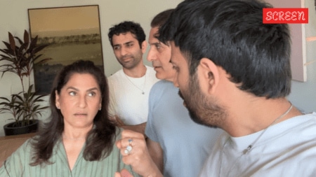 It's Archana Puran Singh vs son Aaryamann amid 'vlogs ka mahayudh' at their home