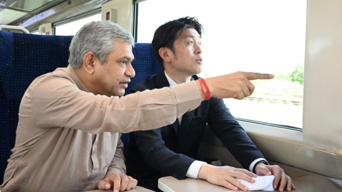 After Modi's Shinkansen bullet train ride, Japan minister reaches Gujarat to inspect HSR stretch | Ahmedabad News - The Indian Express