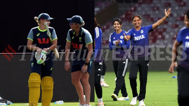 In the women’s game, no contest raises the level of excitement among fans like Australia versus India does. (Express Photo by Amit Chakravarty)