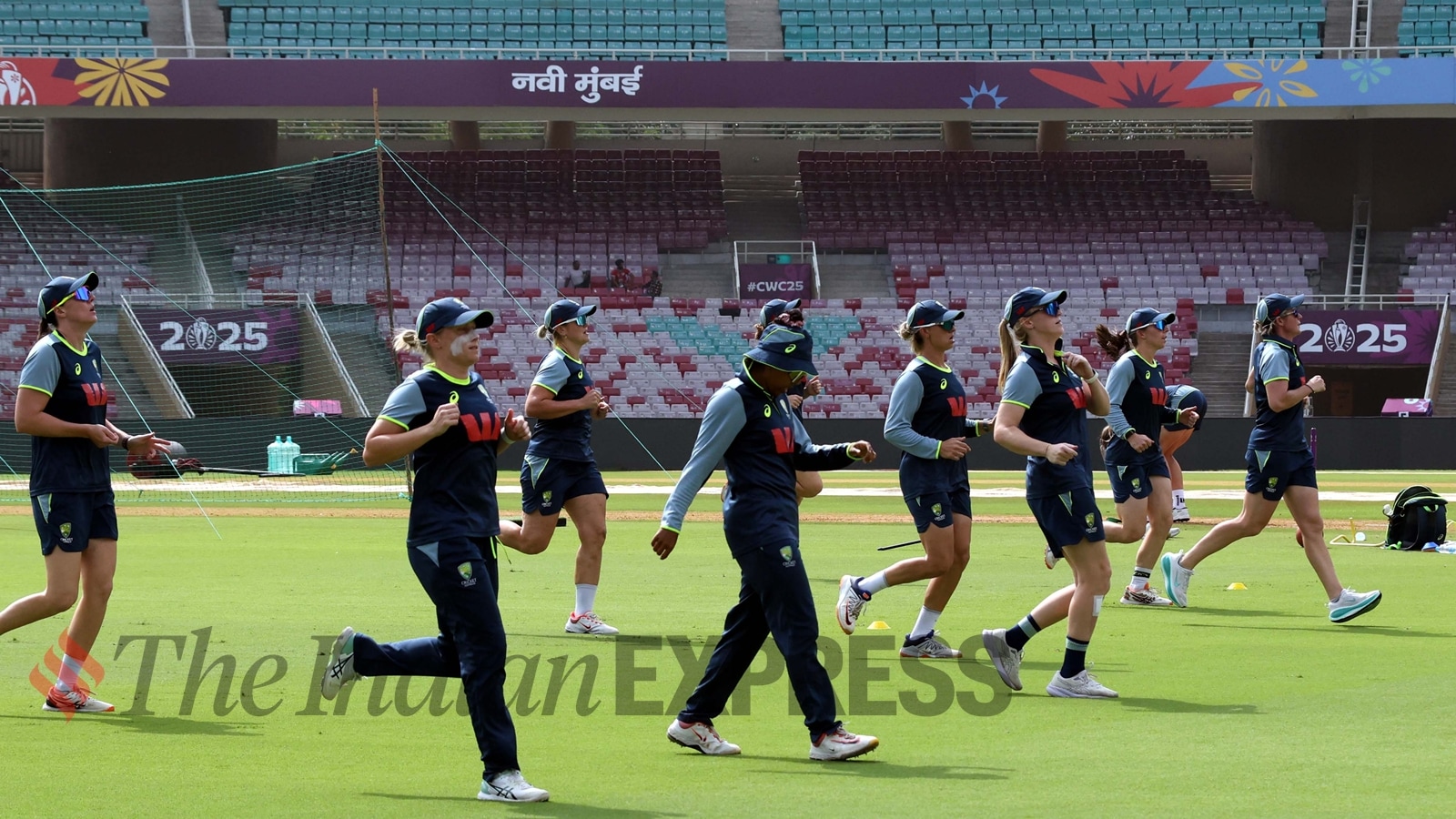 Nitschke said Australia captain Alyssa Healy, who missed their last two league matches due to a minor calf strain, will be given all the time she needs to get fit. (Express Photo by Amit Chakravarty)