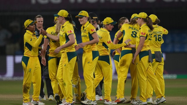 The 89-run victory over current T20 world champions New Zealand on Wednesday was a timely reminder of why Australia are the heavy favourites to make it eight. (AP Photo)