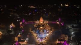 Nripendra Mishra, chairman of the temple's construction committee, who was in Ayodhya recently to conduct a review, said that the trust has received donations of over Rs 3,000 crore.