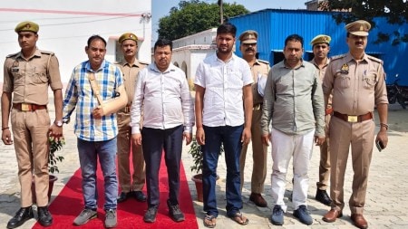 Additional Superintendent of Police, Azamgarh, Madhuvan Kumar Singh, said all four accused — Ramjit Yadav (33), Shiv Shankar Yadav (27), Mushir Ahmed (45), and Avadhesh Kumar Pandey (50) — have been arrested.