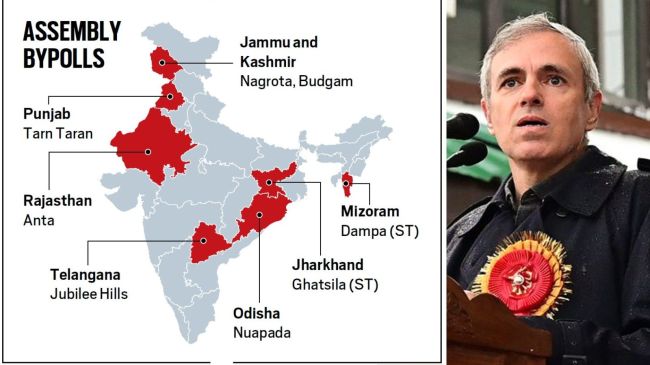 The central Kashmir seat fell vacant after Omar Abdullah resigned, since he had also won from Ganderbal.