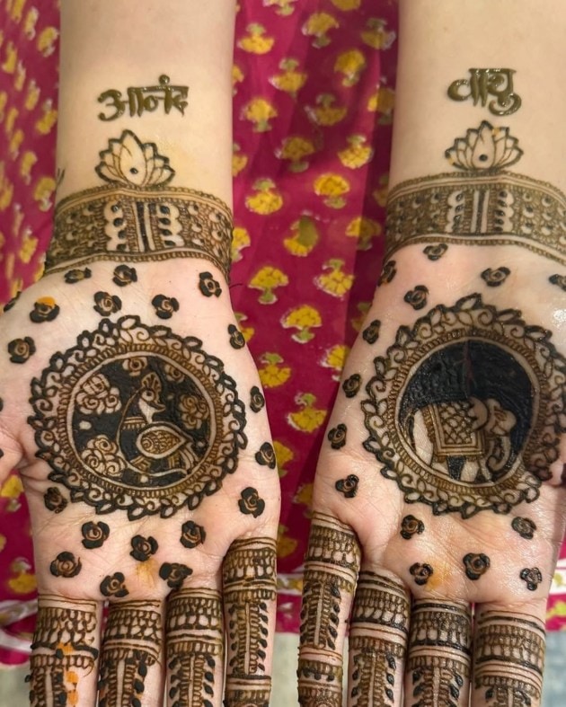 celeb mehendi inspiration for karwa chauth