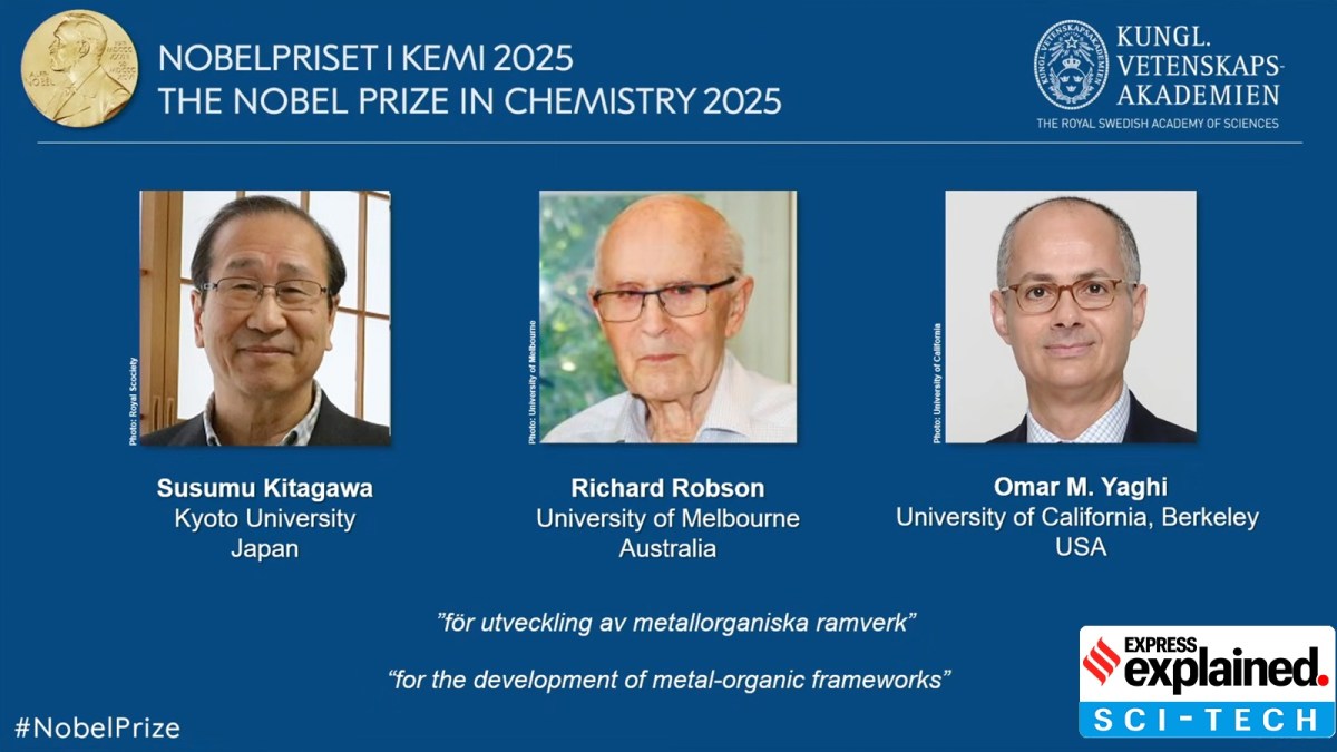 Nobel Prize 2025 Chemistry Winners