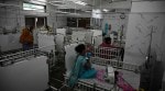 The fire created chaos in the building, with smoke rapidly spreading throughout the floor and causing panic among patients and their families.