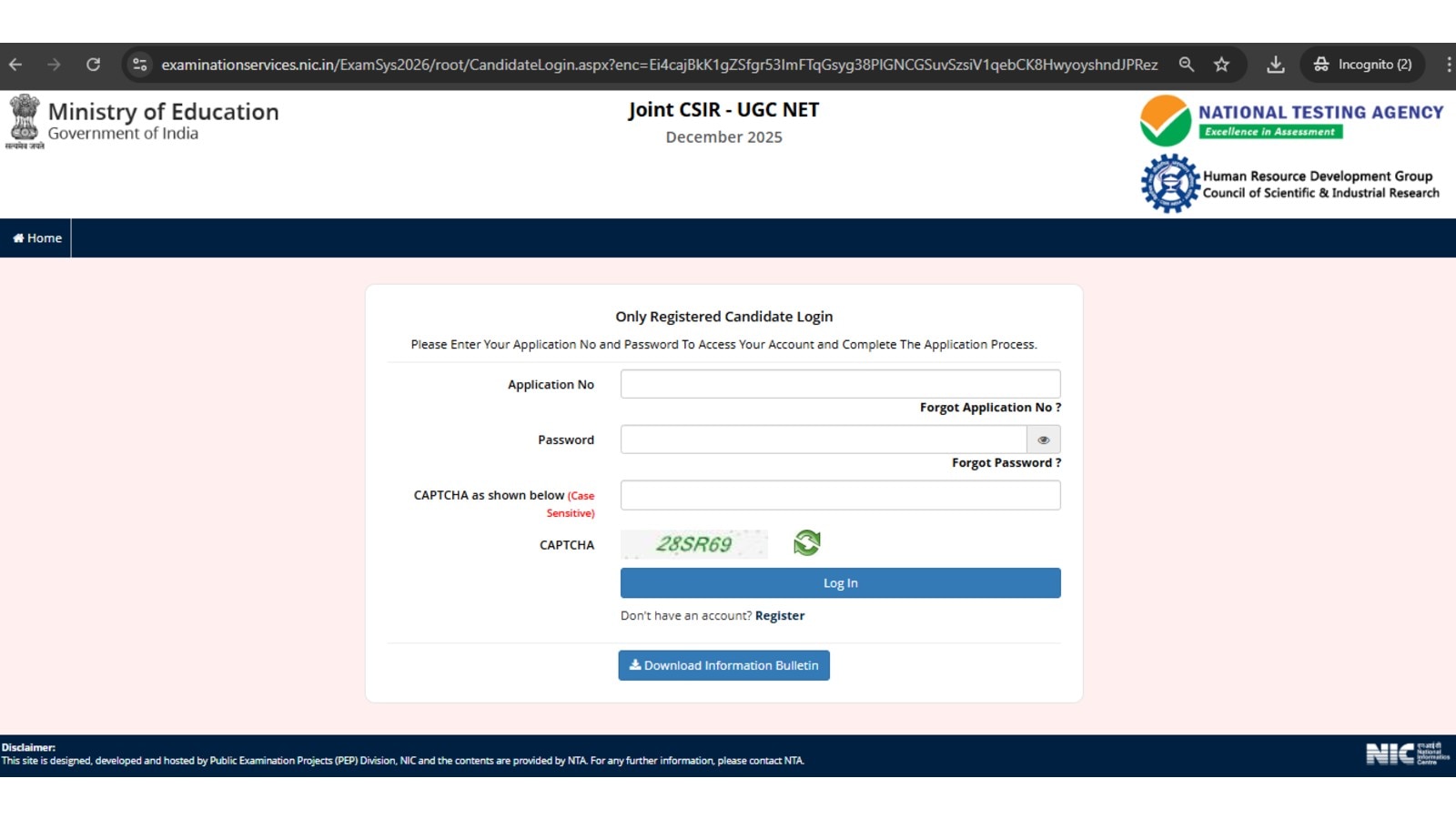 NTA releases CSIR UGC NET December 2025 e-certificates at csirnet.nta.nic.in