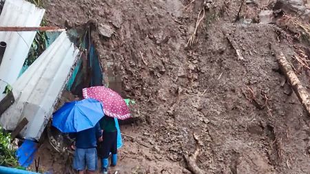 The incessant downpours triggered multiple landslides across Darjeeling hills