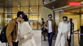 Ranbir Kapoor and Deepika Padukone return to Mumbai together
