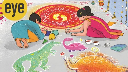 Diwali rangoli