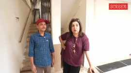 Farah Khan visits old house