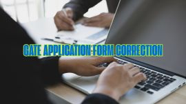 Candidates can log in to the GATE Online Application Processing System (GOAPS) at goaps.iitg.ac.in to make corrections or modifications in their submitted GATE 2026 applications.
