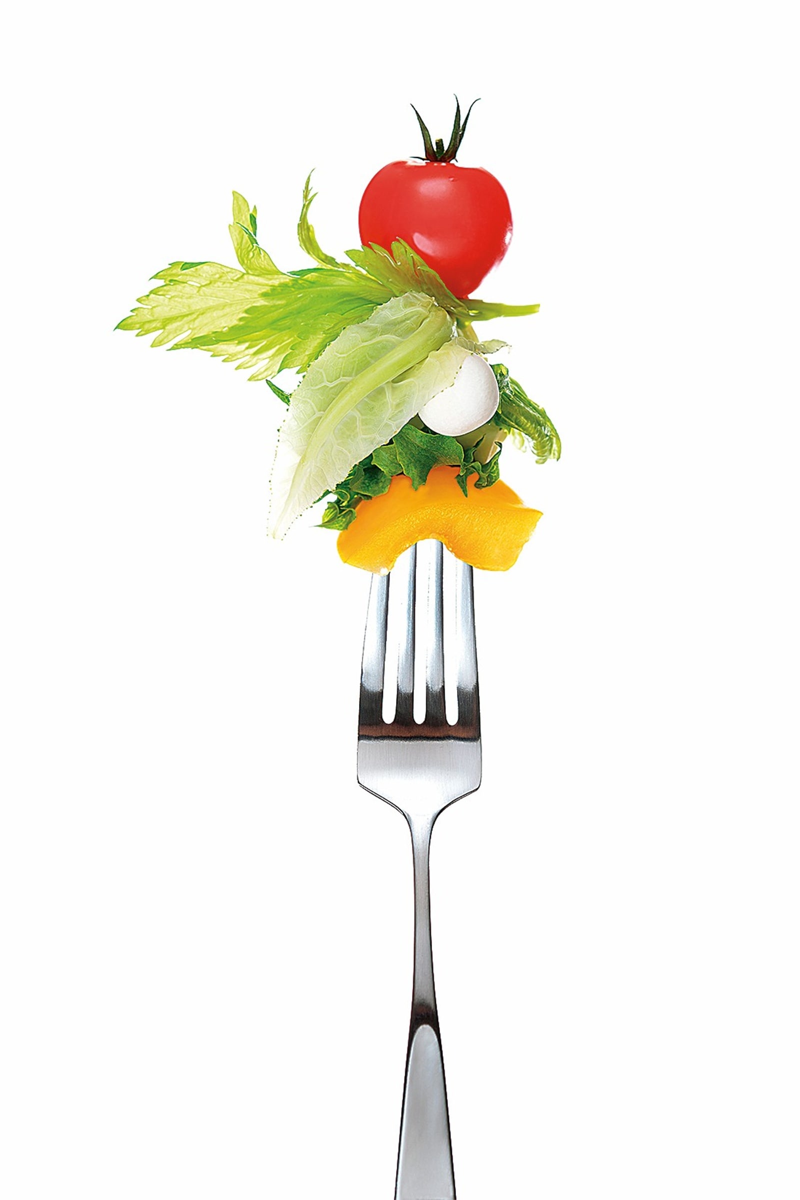Slice some raw vegetables for making quick salads as snacks