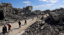 Gaza, gaza peace talks, gaza peace plan, Gaza conflict, Gaza Israel conflict, Hamas Israel conflict, Benjamin Netanyahu, Gaza Palestine, Israel and Palestine, Israel Palestine conflict, Israel Palestine relations, Israel-Palestine talks, Palestine-Israel relations, India news, Indian express