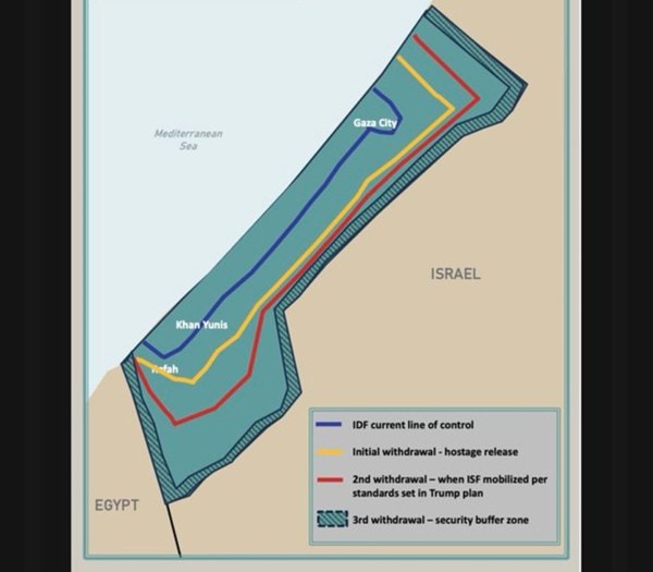 Gaza white house map