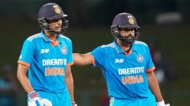 Agarkar said a key reason to appoint Gill as captain was to give him enough time to grow into the role with not too many ODI games currently scheduled before the 2027 World Cup in South Africa, Zimbabwe and Namibia. (AP Photo)
