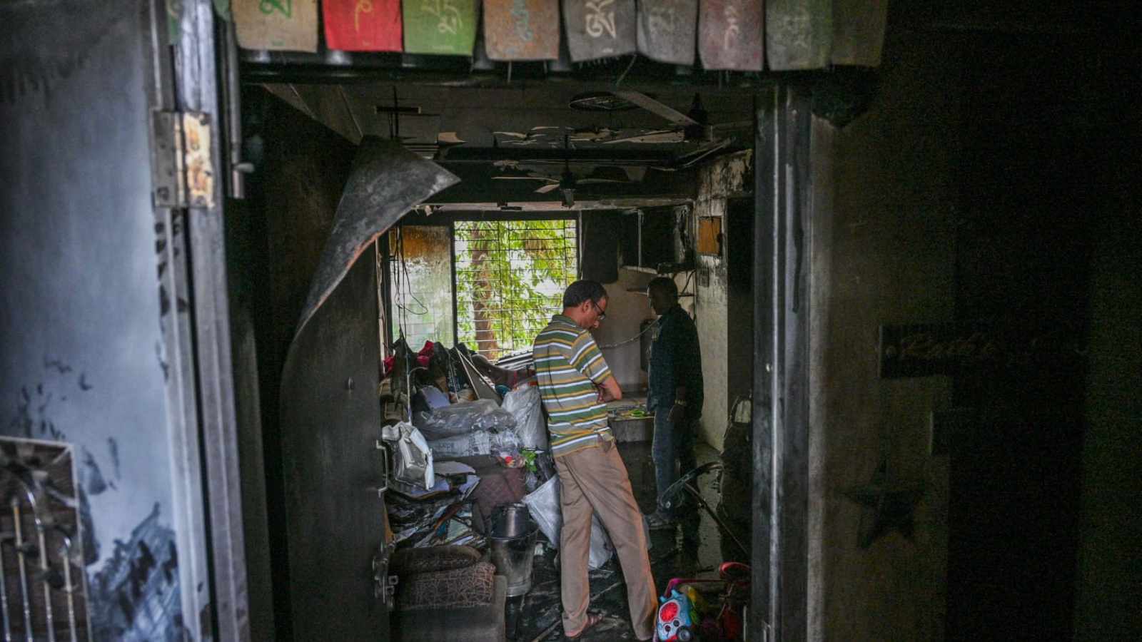 Fire breaks out at Mumbai’s Goregaon apartment, Crawford Market, 2 hospitalised