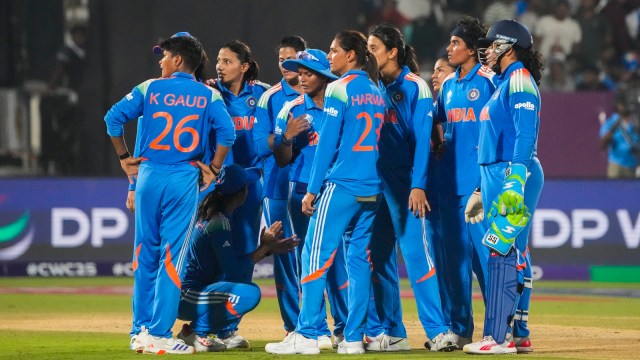 Arothe felt that if Kaur and Jemimah Rodrigues could get back among the runs, then India would become a contender for the title. (PTI Photo)