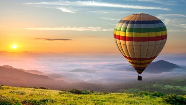hot air balloon