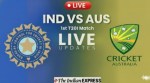 IND vs AUS 1st T20 Live Cricket Score