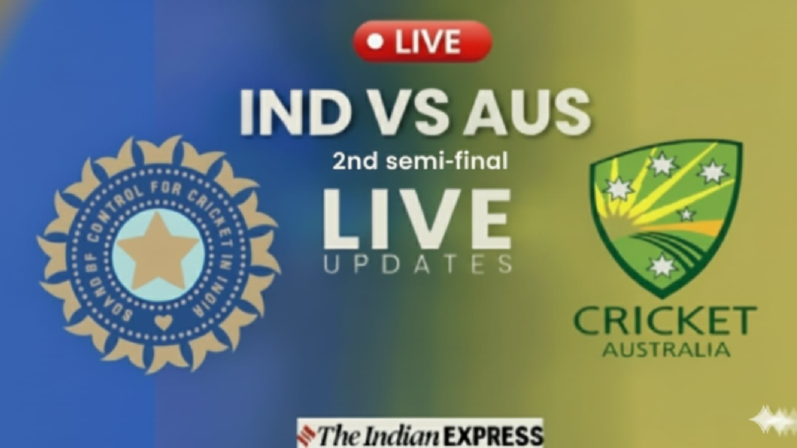 India Women (IND-W) vs Australia Women (AUS-W) Live Cricket Score, Women Cricket World Cup 2025 Semifinal  indianexpress.com