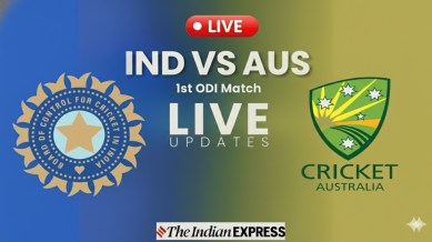 IND vs AUS 1st ODI Live Cricket Score: Follow India vs Australia first ODI happening in Perth on Sunday.