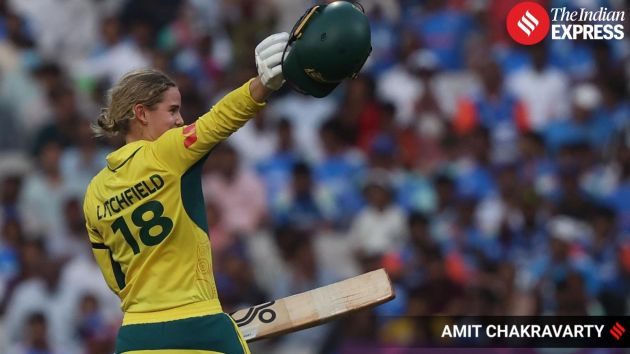 Young opener Phoebe Litchfield smashed a brilliant 119