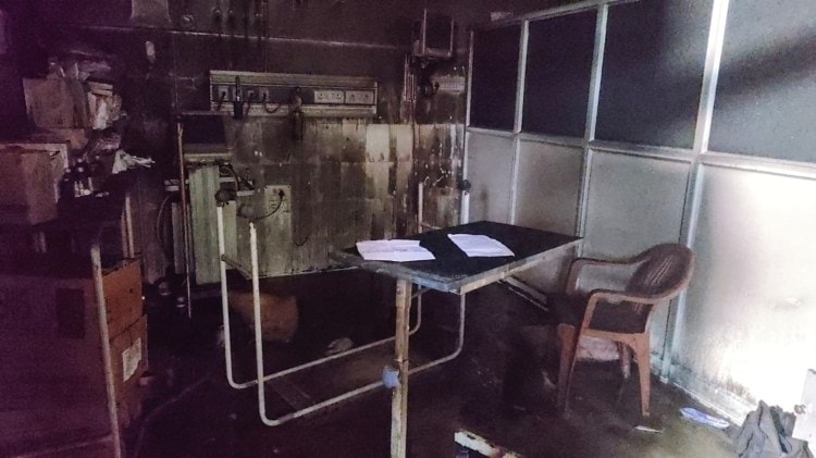 fire engulfs jaipur hospital