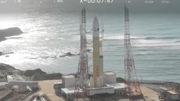 The HTV-X is the successor to JAXA’s unmanned H-II Transfer Vehicle, known as Kounotori, or stork in Japanese, which flew nine missions to the ISS between 2009 and 2020.