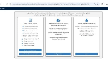 The official JEE Main website is jeemain.nta.nic.in