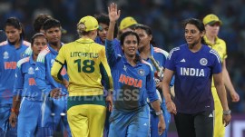 Jemimah, a Mumbai girl who loved all sport from hockey to cricket, who strummed a guitar and danced to creative reels, had missed out on the last World Cup and wasn't the first one to be pencilled in as India floundered a bunch of finishes. (Express Photo by Amit Chakravarty)