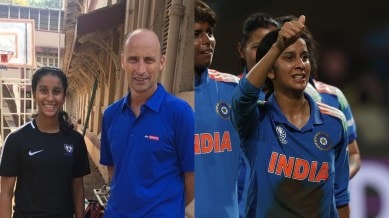 "She's going to be a star for India," Nasser Hussain had said in his post. (Nasser Hussain - X/Express Photo by Amit Chakravarty)