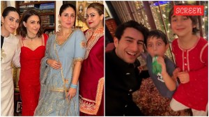 Soha Ali Khan’s Diwali bash: Ibrahim Ali Khan says ‘Teeno bhai teeno tabahi’; Kareena Kapoor, Saif Ali Khan, Karisma Kapoor join in on the fun